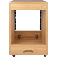 Gator Frameworks Meuble rack 12U pan incliné Elite Studio bois érable - Vue 5